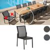 Barlow Tyrie "Aura" 4 Seater 90cm Square Dining Table Set - Image 4