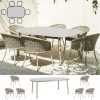 Alexander Rose Cordial 6 Seater 2.0m Dining Set
